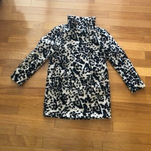 Ann Taylor Wool Leopard Coat